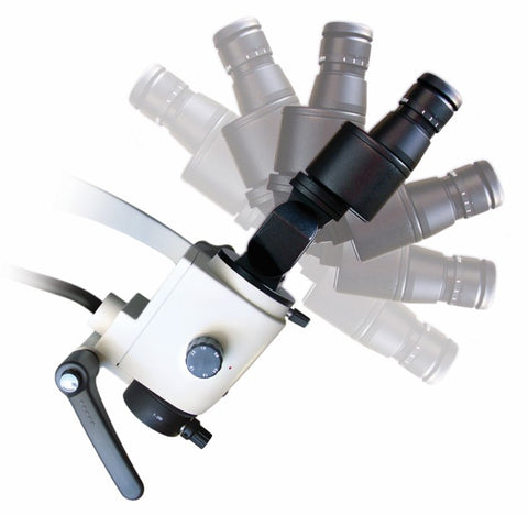 180º Inclinable Binocular (Ergobinocular) w/Eye Pieces for OM100 ecleris