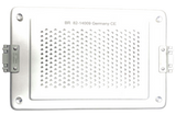 Item Number: BR82-14009 - Instrument Container with Perforated Lid, flat, unperforated bottom, silver, 12¼" x 7½" x 2½"