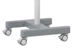 Item Number: MC201 - Microscope Base for Floor Stand Microscope w/ Four Wheels for OM100